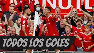 Cristiano Ronaldo, todos los goles de la Premier League desde su regreso|2021-22
