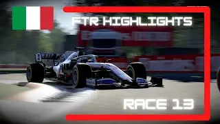 F1 2021 League Race 🇮🇹 Too Many Mistakes ! 😐 ( FTR R13 )