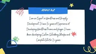About Me as a Web Developer