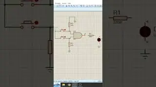 AND gate simulation in Proteus/How does and gate work?