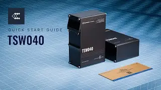 TSW040 - 8-port PoE+ Switch | Quick Start Guide