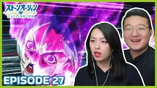 JOLYNE VS RIKIEL | Jojo's Bizarre Adventure Stone Ocean Episode 27 Reaction & Discussion