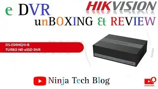 eSSD DVR HIKVISION UNBOXING @ REVIEW #HIKVISION #cctv #dvr #ESSD DVR #NINJA TECH BLOG