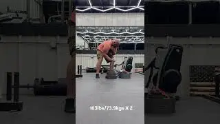 Day 13/68 Pronation & Riser Lift 163lbs/73.9kgs X 2 115lbs/52.4kgs X 1 (Cameo by Misha)