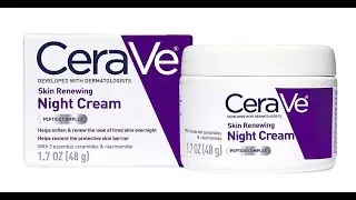 What's inside the box: CeraVe Skin Renewing Night Cream