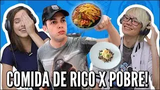 JOVENS REAGEM A CARACOL RAIVOSO - COMIDA DE RICO E DE POBRE