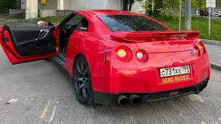 The Most POWERFULL GTR NISSAN 35 in Moscow🏎️🔥