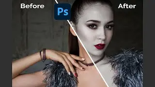 Porcelain Skin Effect | How To Change Skin To Porcelain Skin In Photoshop? photoshop tutorial