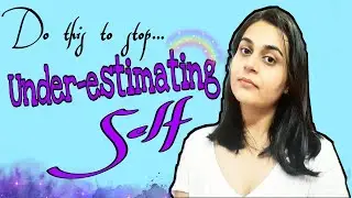 Do this if you want to stop underestimating your own self.🤜🤛