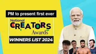 National Creator Awards 2024 ll Creators Winners list 2024