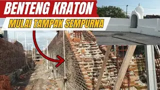 KABAR TERBARU BENTENG KRATON YOGYAKARTA - SUDAH 65% PENGERJAAN