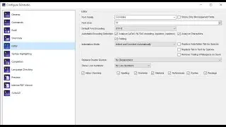 Configuring TeXstudio | Configuring the editor | utf-8 | latex
