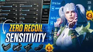 Pubg Mobile Sensitivity Setting 2024 | Best Sensitivity Settings 2024 ⚙️| Sensitivity Settings Pubg