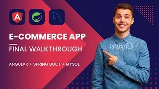 57. Demoing E-Commerce App Developed Using Angular and Spring Boot