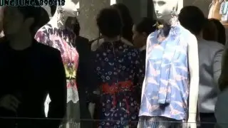 160113 Jessica Jung at Singapore Valentino MBS Part 1 [Fancam]