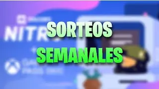 EL MEJOR SERVIDOR DE DISCORD PARA SORTEOS SEMANALES - Discord server