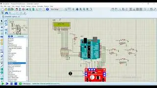 Motor speed control system Proteus simulation || Proteus tutorial bangla
