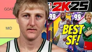 RANKING THE BEST SMALL FORWARDS IN NBA2K25 MyTeam!! *TIER LIST*