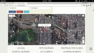 Easily find a Lat and Long of a Location