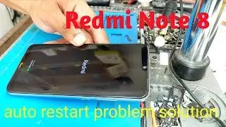 Redmi Note 8 Auto Restart Problem Solution