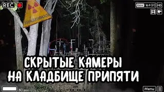 Установила скрытую камеру на кладбище Припяти. Что попало в кадр?