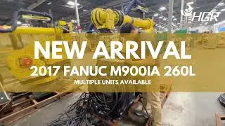 Lightly Used Fanuc M-900iA 260L (2017): Boost Your Capacity with This Heavy-Duty Robot - Now at HGR!