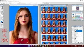 How To passport size photo || On Adobe Photoshop 7.0 in  urdu / hindi