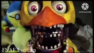 5 different screams from withered chica jumpscare sml