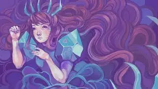 The Sleepy Carriage of the Flytrap Queen: Paint tool SAI speed paint