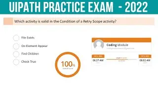 UiPath Practice Exam (Advanced - 2022) - Part 5