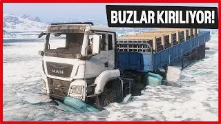 SnowRunner - MAN TGS 480 Modu Çıktı! Buzlar artık kırılıyor!