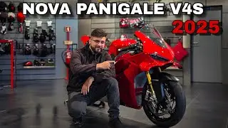 A 1⁰ PANIGALE V4S 2025 DE PORTUGAL | APRESENTAÇÃO (ESTÉTICA)