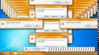 Windows 7 crazy error