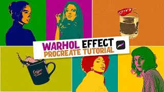 Warhol Style Pop Art Effect - Procreate Tutorial
