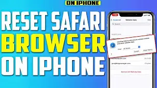 How to reset safari browser on iPhone 2023 | TECH ON |