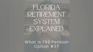 FRS Pension Option 3 - Financial Shorts