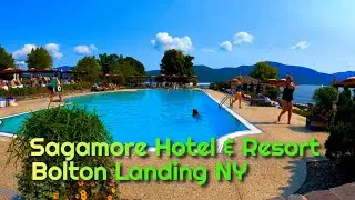 Walking Tour of the Beautiful Sagamore Resort an Hotel in Bolton Landing NY