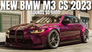 Lovely Sounding BMW M3 CS in The Crew Motorfest (Customization, Sound Comparisons & More)
