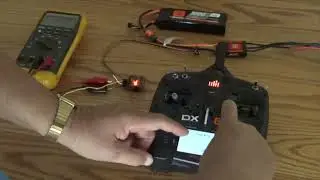 Spektrum RC   Program the ESC using the transmitter   HV servos