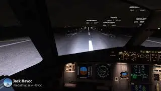 Night Landing Microsoft Flight Simulator | A320NX with ATC