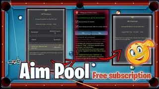8Ball Pool - Aim Pool Free Subscription Trick - By ALI TIPS&TRICKS!!!