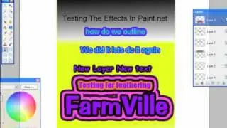 Paint.net Text Tutorial. Outlining Text