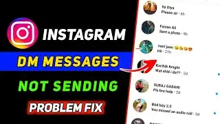 Instagram messages problem solve 2022 | Instagram Dm not working | Instagram messages not sending