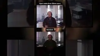Open matte comparison | The shining
