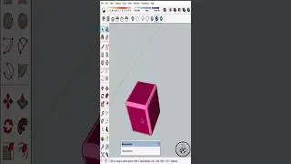 make round corner without plugin in #sketchup #ytshorts #interiordesign #viral #3dmodeling