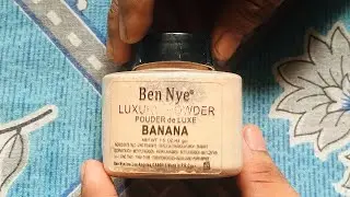 Ben Nye pouder de LUXE Banana Luxury Powder #bennye #luxe #luxurylifestyle