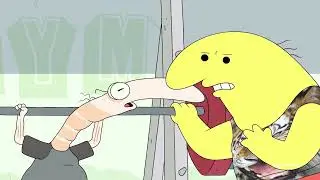 Smiling Friends - Shrimp at the Gym