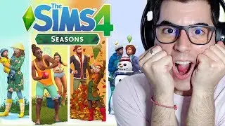 NUEVA EXPANSIÓN Los Sims 4 Y LAS CUATRO ESTACIONES!! 🌼☀️🍁❄️ REACCIONANDO AL TRAILER