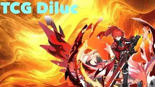 Relaxing TCG duel with Diluc (Genshin Impact)