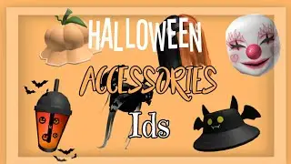 15+ Halloween ACCESSORIES Ids For BLOXBURG
